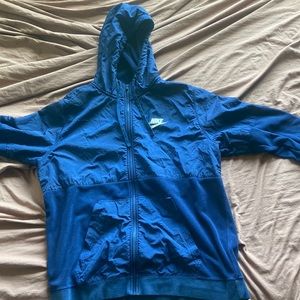 Blue Nike Windbreaker, Size XL, Never worn
